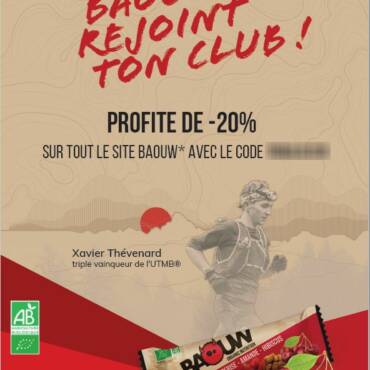 Profitez d’une remise de 20% sur les produits BAOUW !